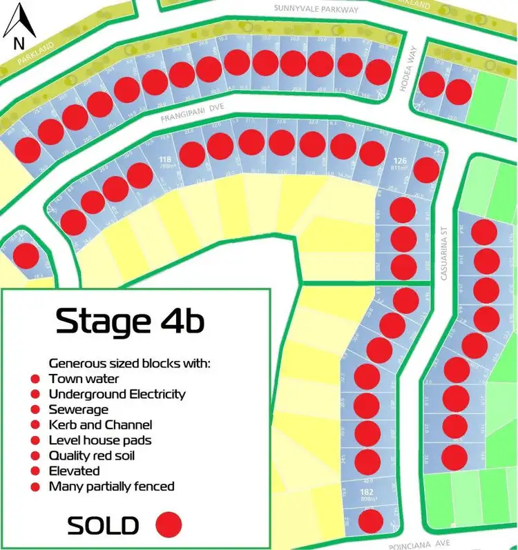 Floorplan of Homely land listing, 49 Frangipani Dr, Kingaroy QLD 4610