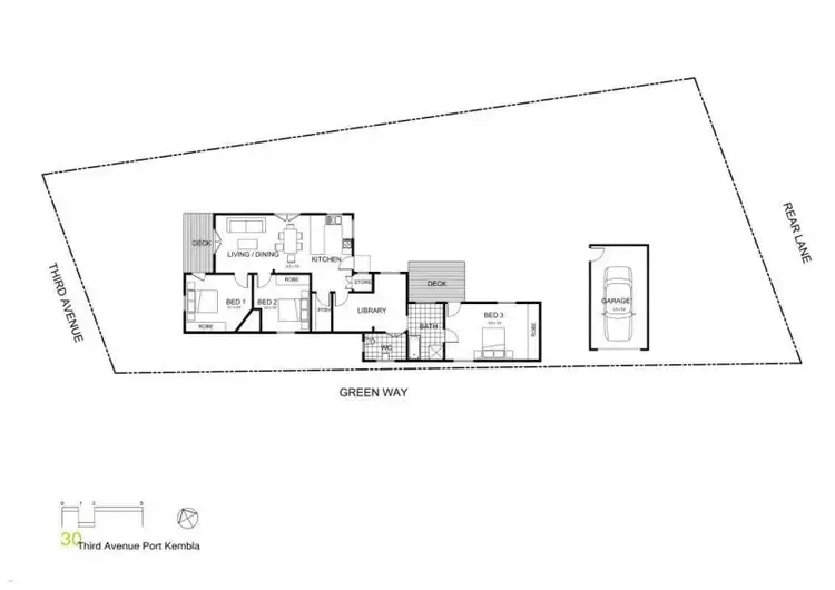 Floorplan of Homely house listing, 30 Third Ave, Port Kembla NSW 2505