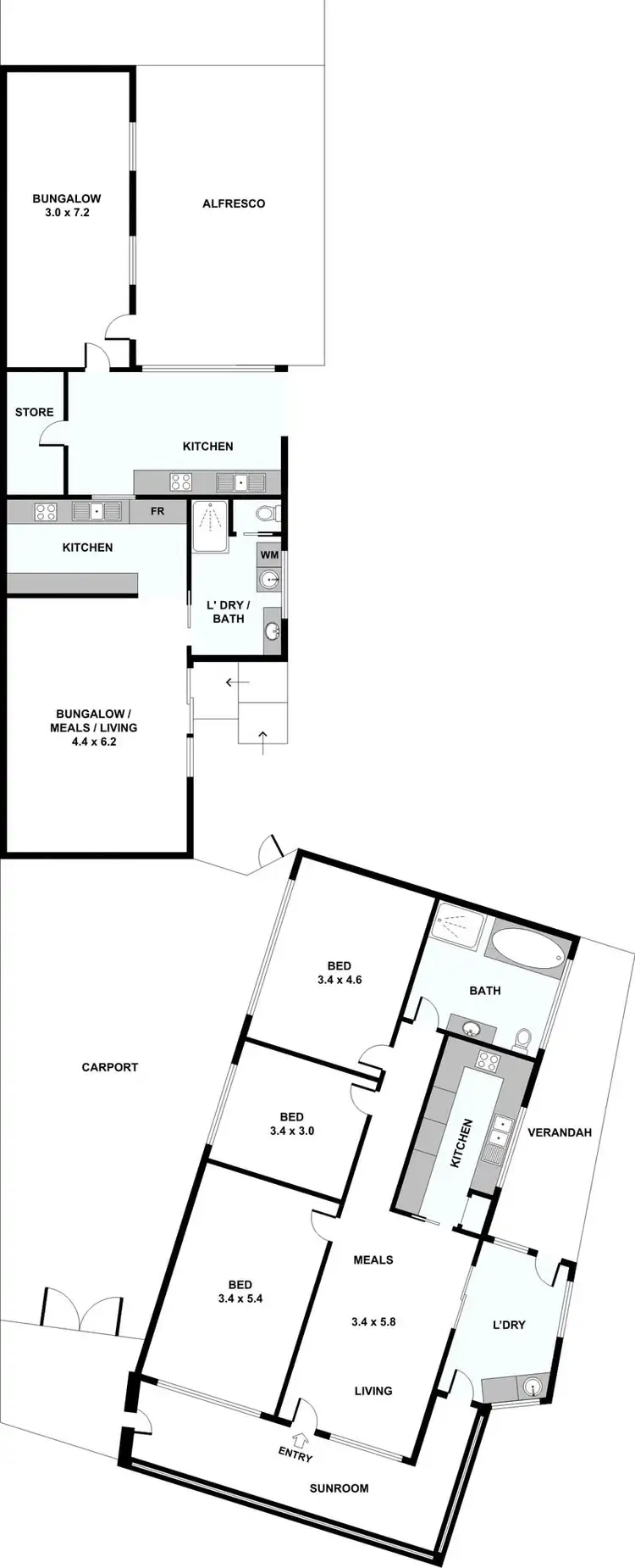 Floorplan of Homely house listing, 56 Cyclamen Avenue, Altona North VIC 3025