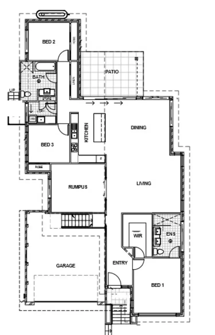 Floorplan of Homely house listing, 7 Richwood Ridge, Port Macquarie NSW 2444