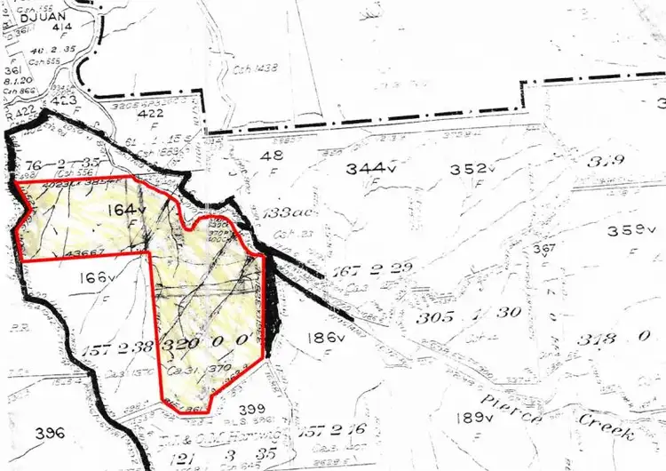 Floorplan of Homely rural property listing, lot/164 Voll Rd, Crows Nest QLD 4355