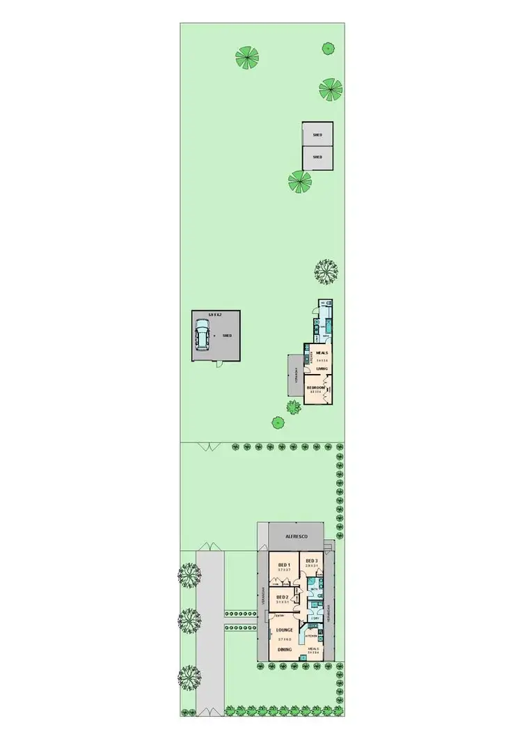 Floorplan of Homely house listing, 10 SUTHERLAND STREET, Broadford VIC 3658