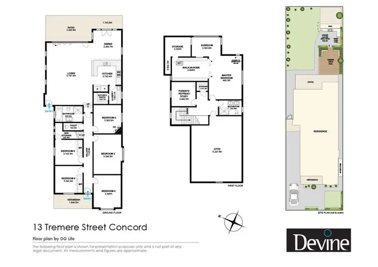 Floorplan of Homely house listing, 13 Tremere Street, Concord NSW 2137