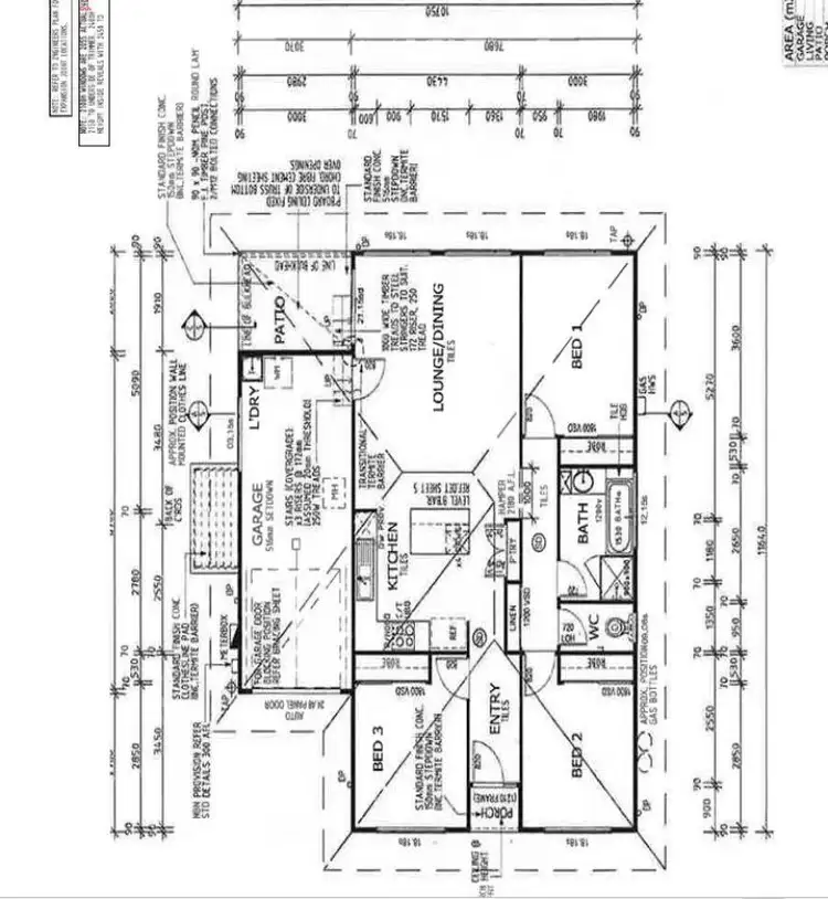 Floorplan of Homely land listing, 2 Woodgee Street, Bray Park NSW 2484