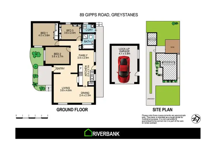 Floorplan of Homely house listing, 89 Gipps Road, Greystanes NSW 2145