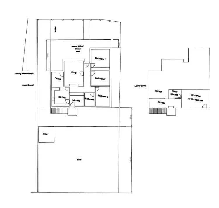 Floorplan of Homely house listing, 12 Clark Street, Mowbray TAS 7248