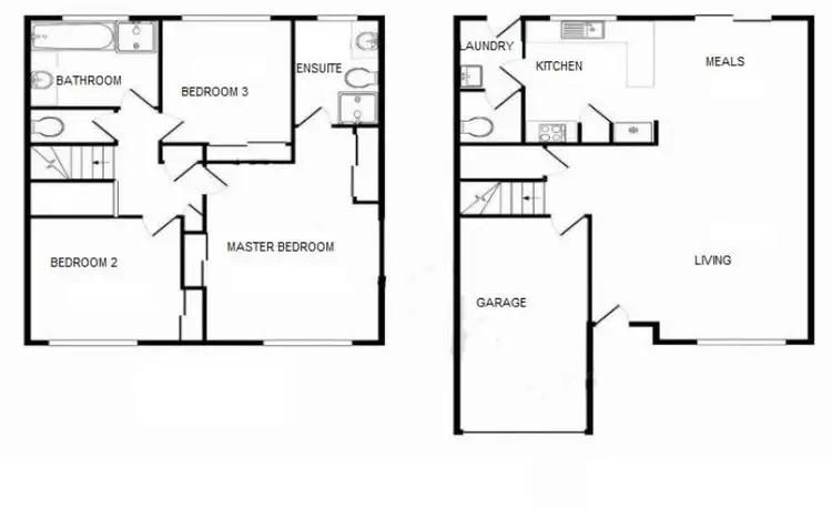 Floorplan of Homely townhouse listing, 16/40 Glenefer Street, Runcorn QLD 4113
