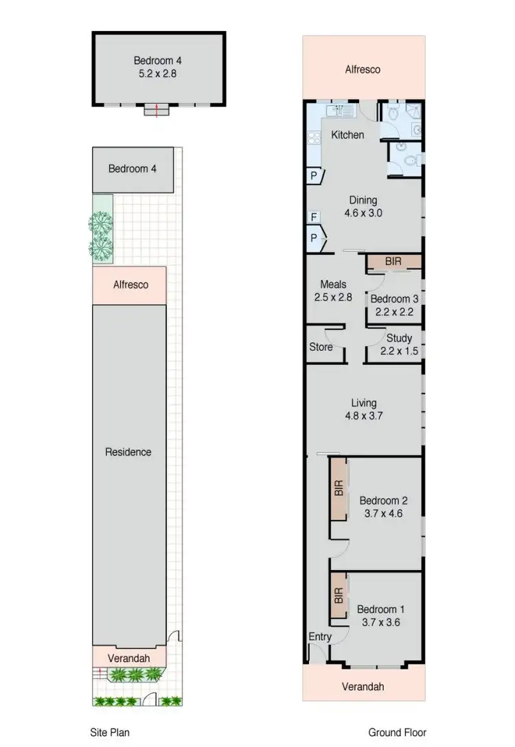 Floorplan of Homely house listing, 25 Jersey St, Marrickville NSW 2204