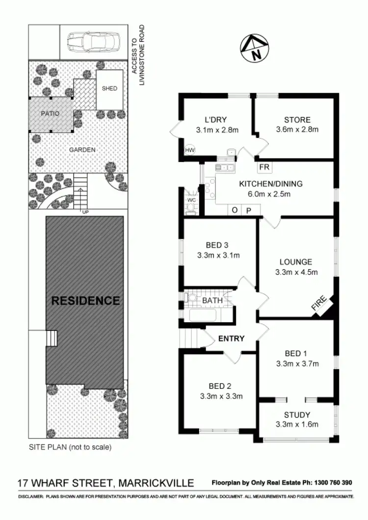 Floorplan of Homely house listing, 17 Wharf Street, Marrickville NSW 2204