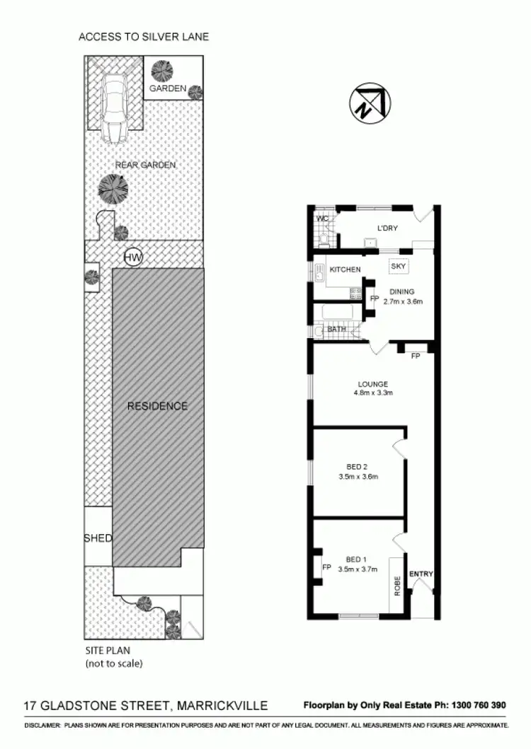 Floorplan of Homely house listing, 17 Gladstone St, Marrickville NSW 2204