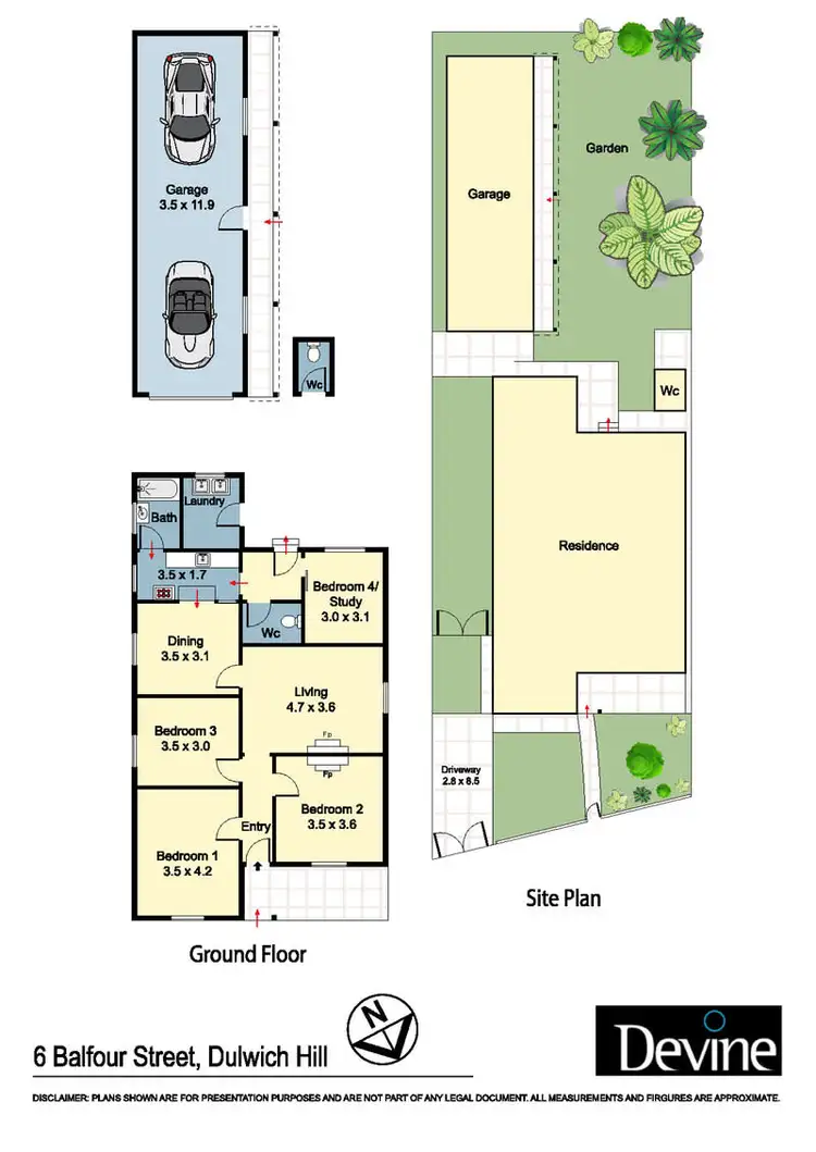 Floorplan of Homely house listing, 6 Balfour Street, Dulwich Hill NSW 2203