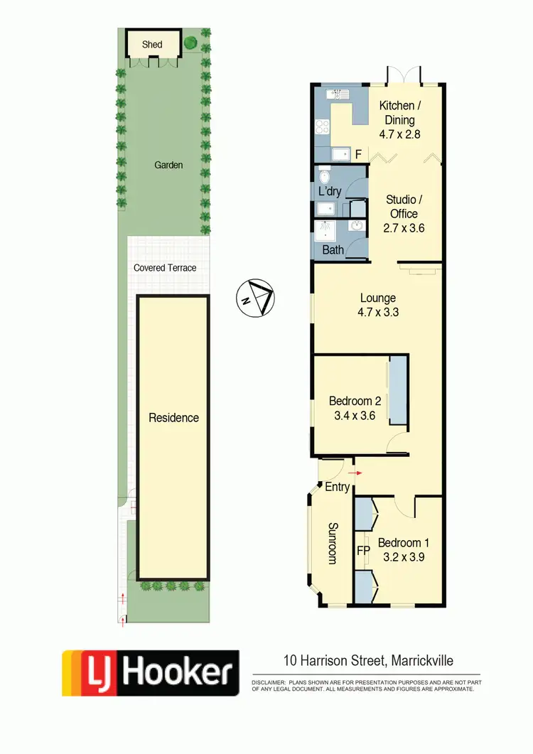 Floorplan of Homely house listing, 10 Harrison Street, Marrickville NSW 2204