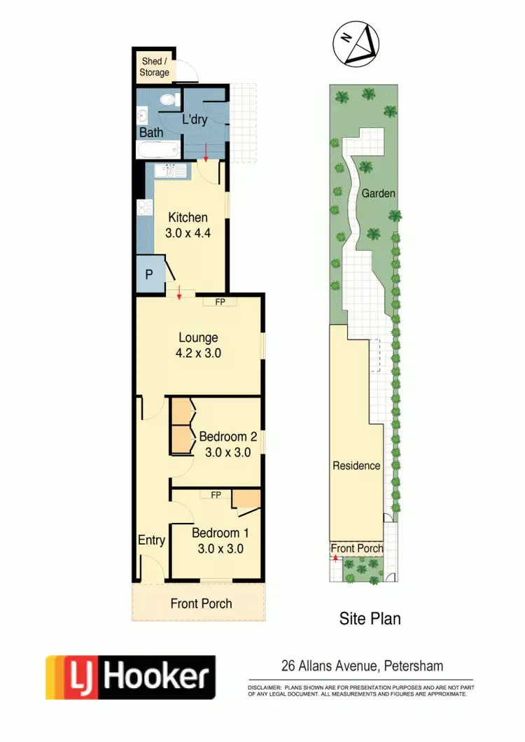 Floorplan of Homely house listing, 26 Allans Avenue, Petersham NSW 2049
