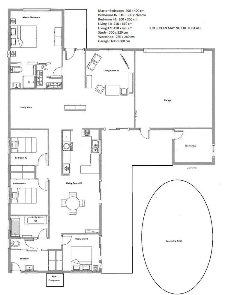 Floorplan of Homely house listing, 8 Raphis Close, Kamerunga QLD 4870