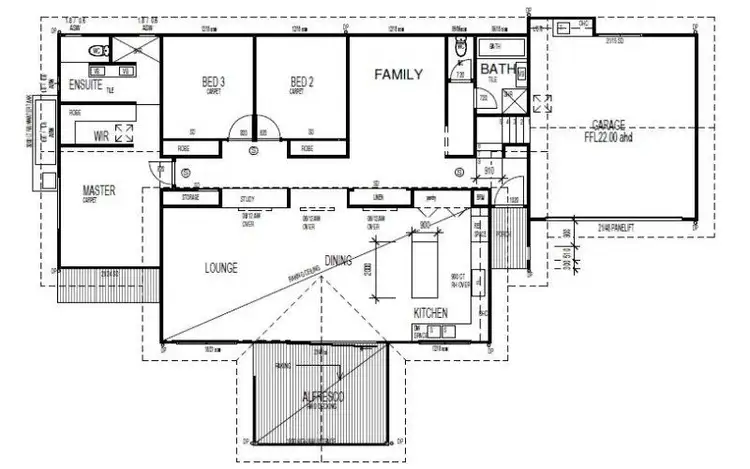 Floorplan of Homely land listing, 14 Auro Crescent, Bray Park NSW 2484