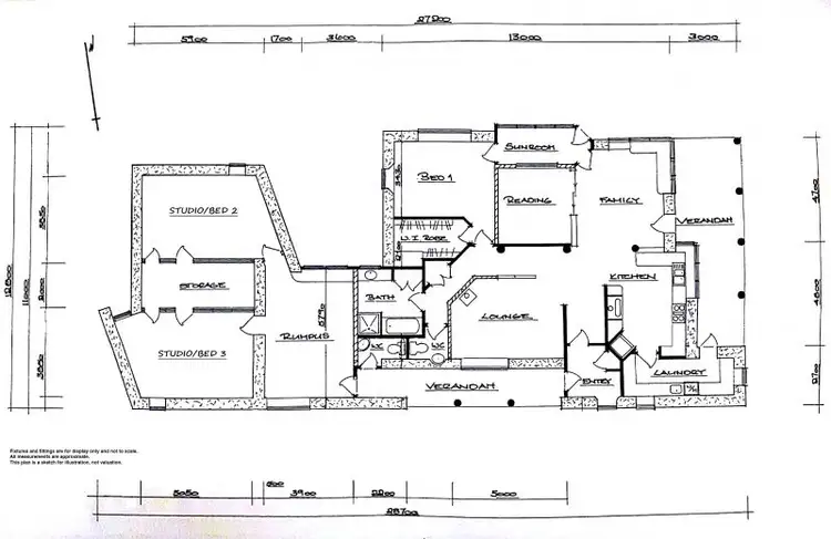 Floorplan of Homely rural property listing, 89 Wallace Road, Cygnet TAS 7112