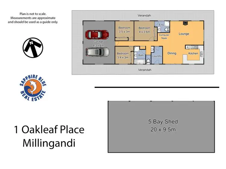 Floorplan of Homely house listing, 1 Oakleaf Place, Millingandi NSW 2549