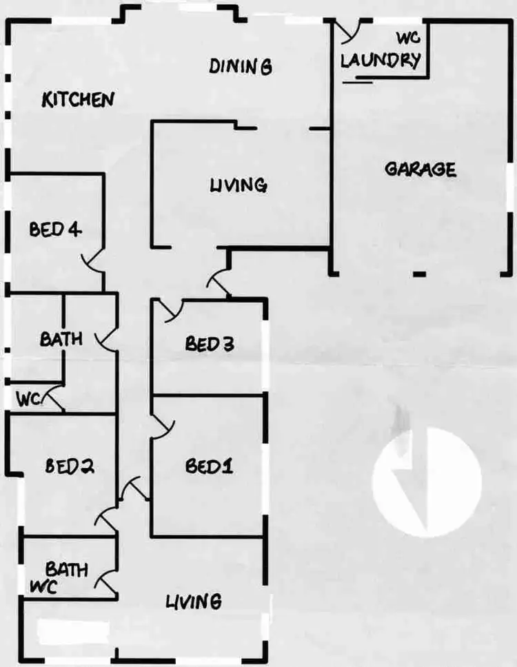 Floorplan of Homely house listing, 60 Heath Street, Broulee NSW 2537
