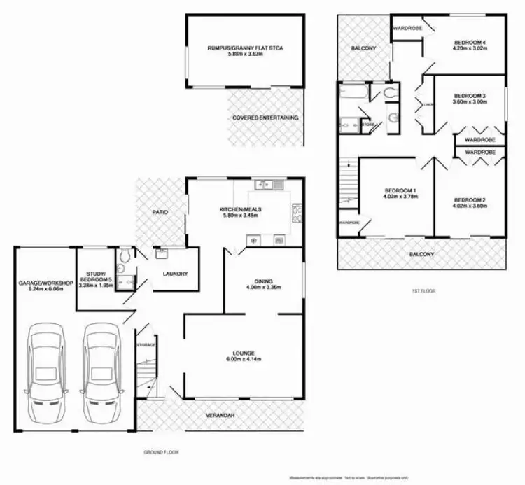 Floorplan of Homely house listing, 4 Enfield Close, St Johns Park NSW 2176
