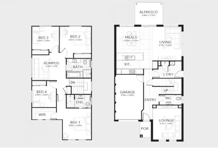 Floorplan of Homely house listing, lot -38 Jardine Drive, Edmondson Park NSW 2174