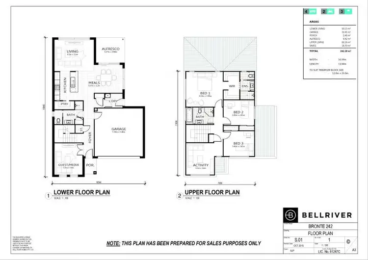 Floorplan of Homely house listing, Lot 119 Flying Avenue, Middleton Grange NSW 2171