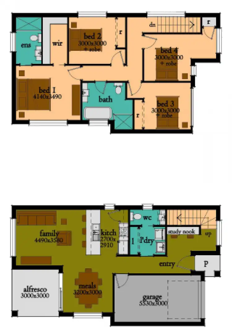 Floorplan of Homely house listing, Lot 132 Lores Street, Middleton Grange NSW 2171