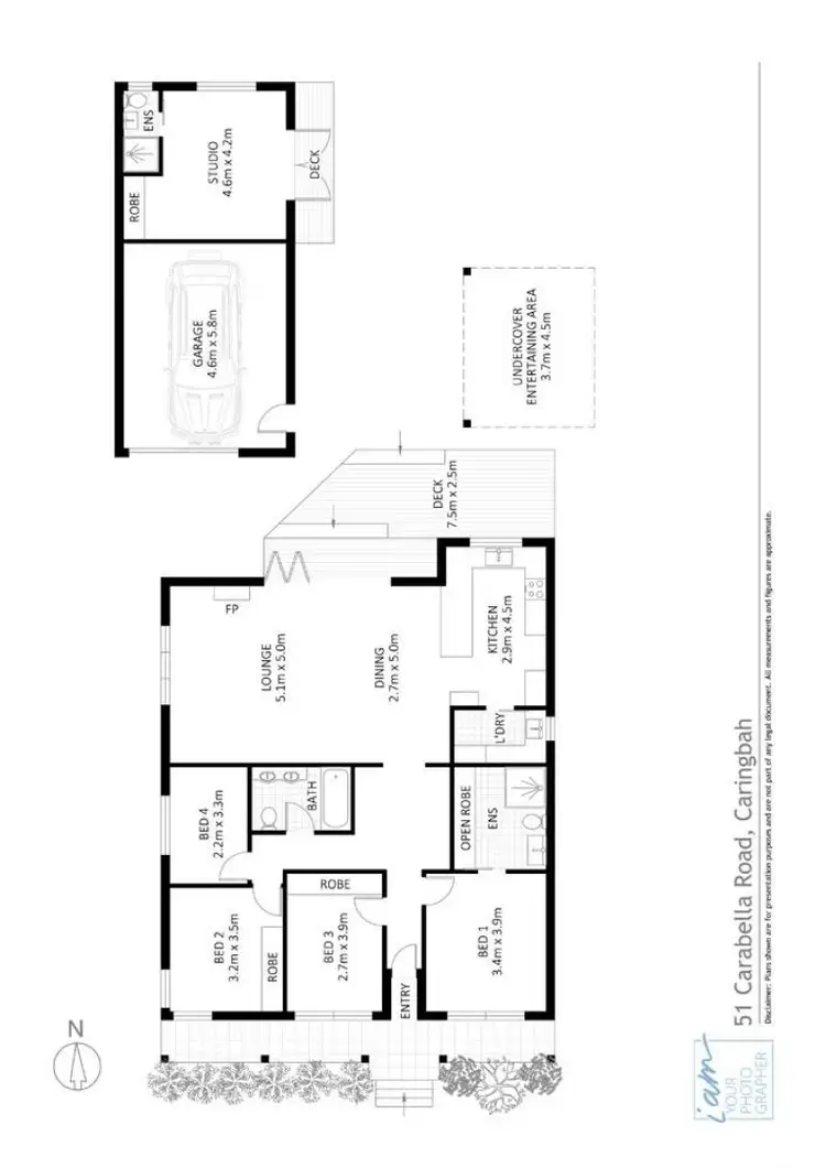 Floorplan of Homely house listing, 51 Carabella Road, Caringbah NSW 2229