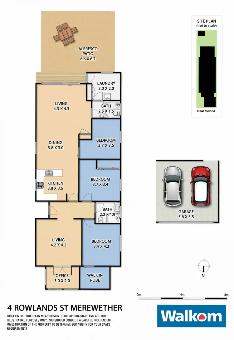 Floorplan of Homely house listing, 4 Rowlands Street, Merewether NSW 2291