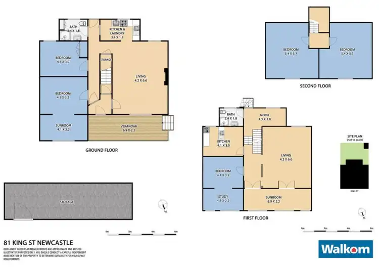 Floorplan of Homely house listing, 81 King Street, Newcastle NSW 2300