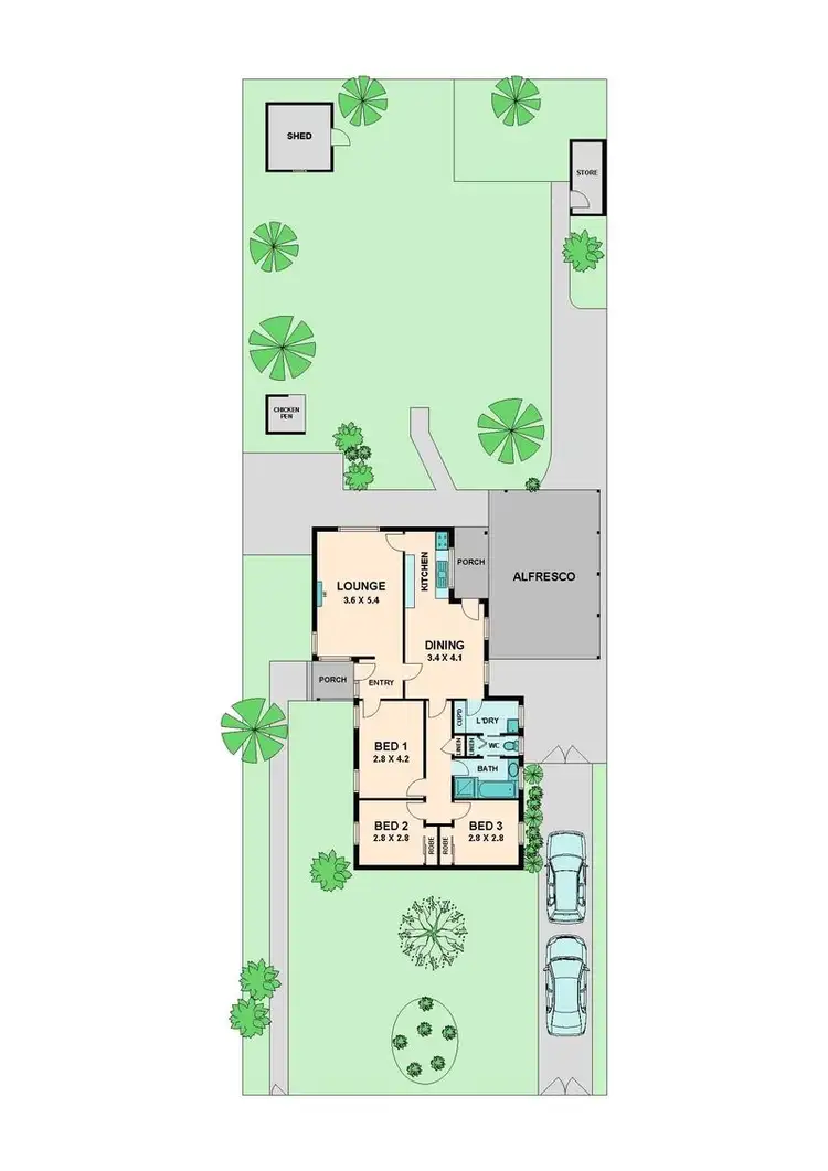 Floorplan of Homely house listing, 188 Anzac Avenue, Seymour VIC 3660