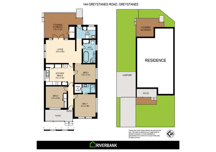 Floorplan of Homely house listing, 144 Greystanes Rd, Greystanes NSW 2145