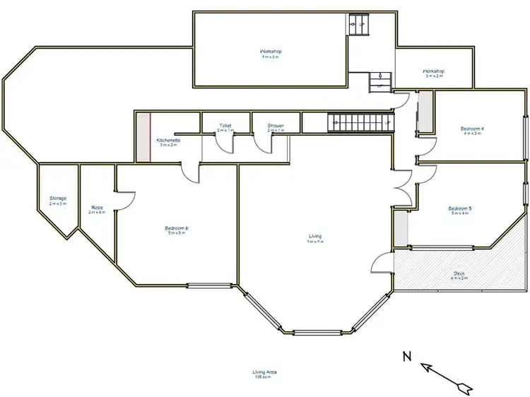 Floorplan of Homely house listing, 1763 Channel Hwy, Margate TAS 7054