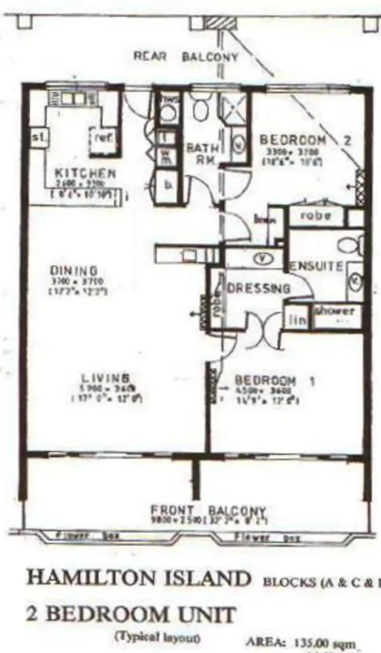 Floorplan of Homely apartment listing, Hibiscus Lodge 208/16 Resort Drive, Hamilton Island QLD 4803