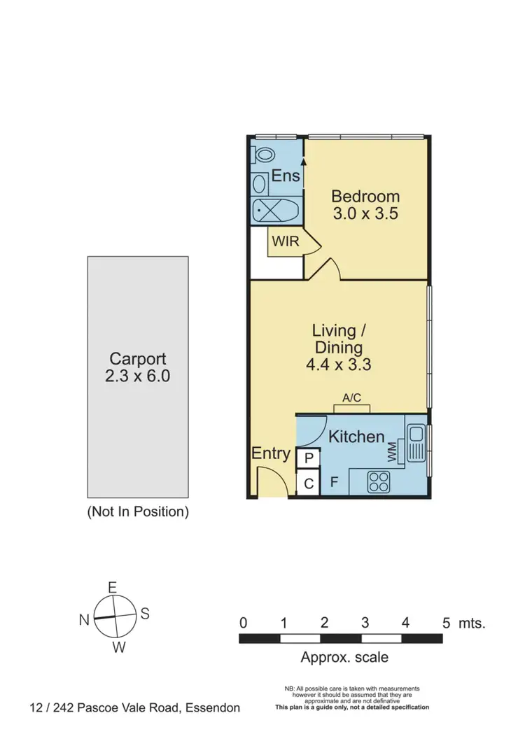 Floorplan of Homely apartment listing, Address available on request