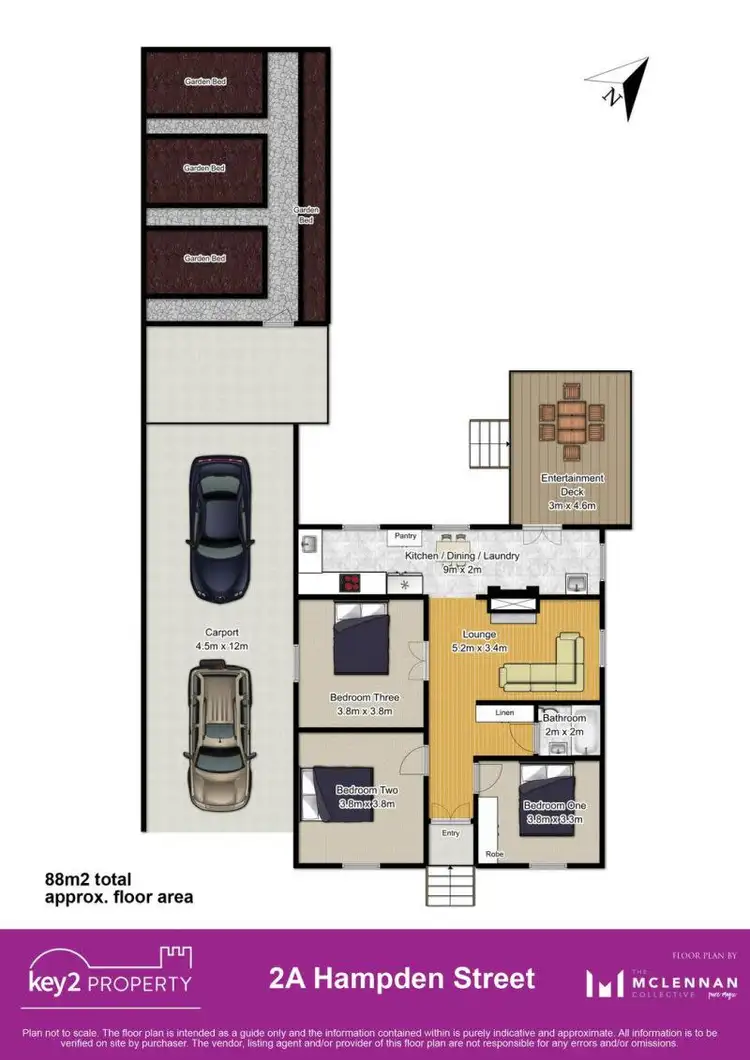 Floorplan of Homely house listing, 2A Hampden Street, South Launceston TAS 7249