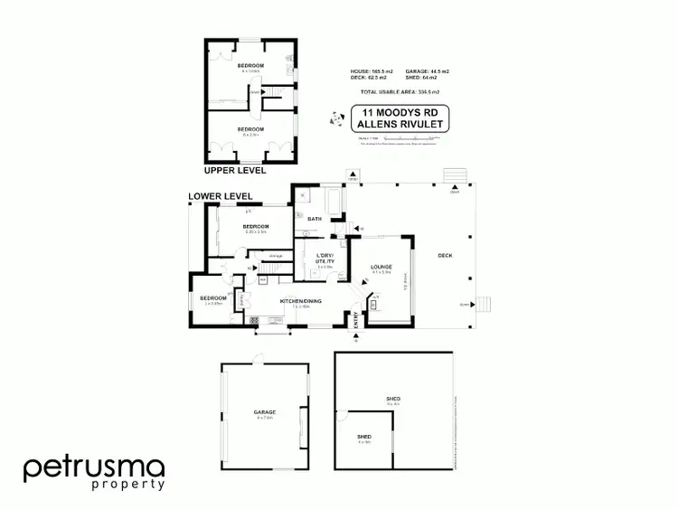 Floorplan of Homely house listing, 11 Moodys Road, Allens Rivulet TAS 7150