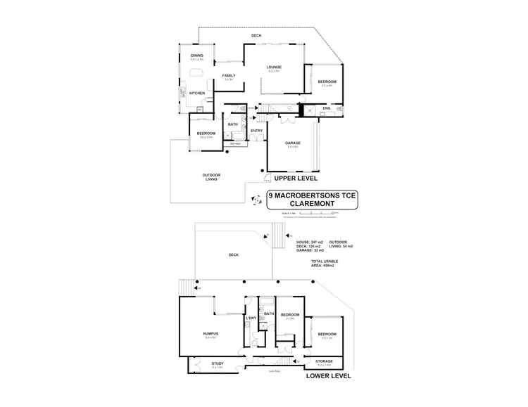 Floorplan of Homely house listing, 9 Macrobertsons Terrace, Claremont TAS 7011