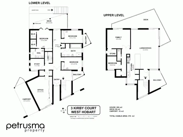 Floorplan of Homely house listing, 3 Kirby Court, West Hobart TAS 7000