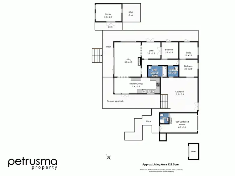 Floorplan of Homely house listing, 1 Old Tram Road, Bicheno TAS 7215