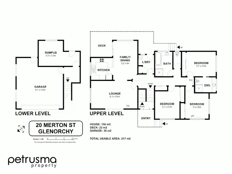 Floorplan of Homely house listing, 20 Merton Street, Glenorchy TAS 7010