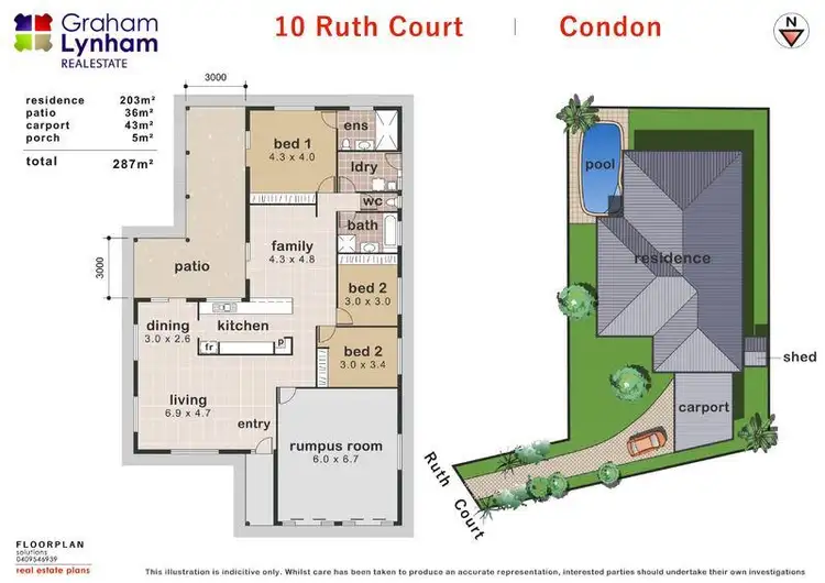 Floorplan of Homely house listing, 10 Ruth Court, Condon QLD 4815