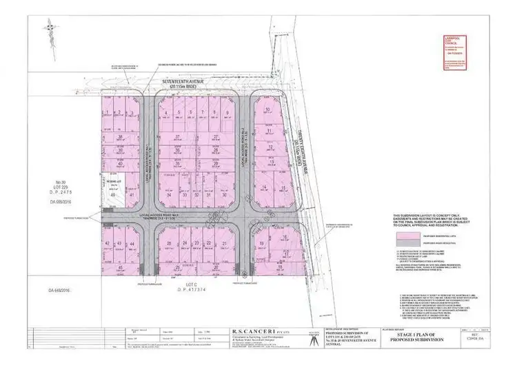 Floorplan of Homely house listing, Lot 22 Seventeenth Ave, Austral NSW 2179