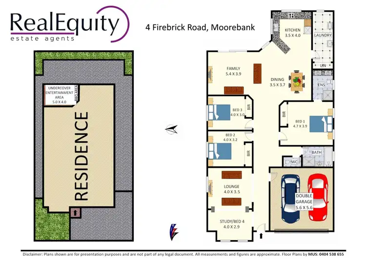 Floorplan of Homely house listing, 4 Firebrick Road, Moorebank NSW 2170