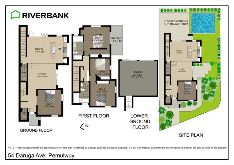 Floorplan of Homely house listing, 54 Daruga Avenue, Pemulwuy NSW 2145