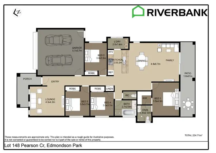 Floorplan of Homely house listing, Lot 148 Pearson Road, Edmondson Park NSW 2174