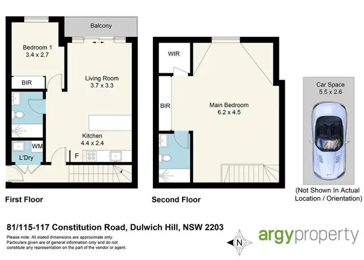 Floorplan of Homely apartment listing, 81/115-117 Constitution Road, Dulwich Hill NSW 2203