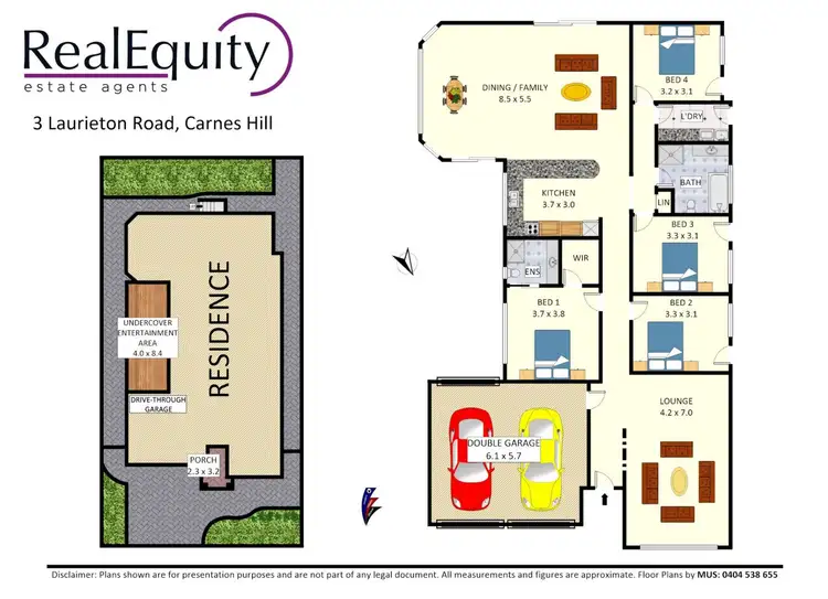 Floorplan of Homely house listing, 3 Laurieton Road, Carnes Hill NSW 2171