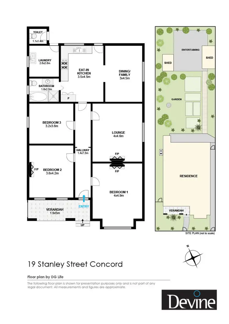 Floorplan of Homely house listing, 19 Stanley Street, Concord NSW 2137