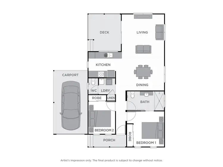 Floorplan of Homely house listing, 23/1 Norman Street, Lake Conjola NSW 2539