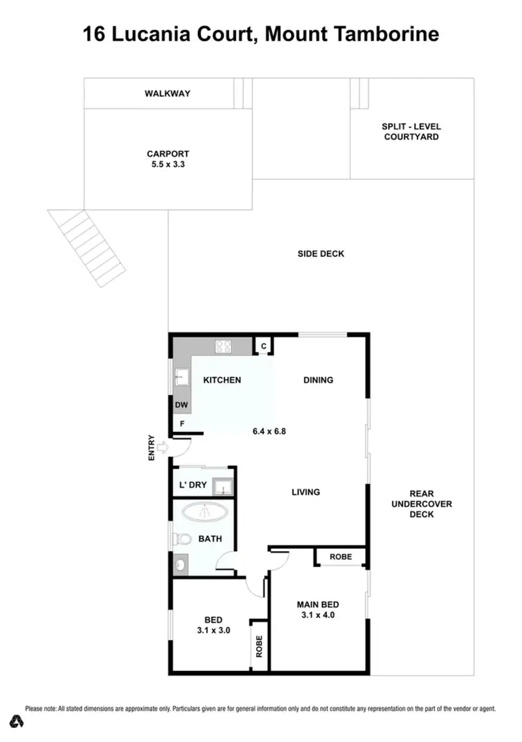 Floorplan of Homely house listing, 16 Lucania Court, Tamborine Mountain QLD 4272